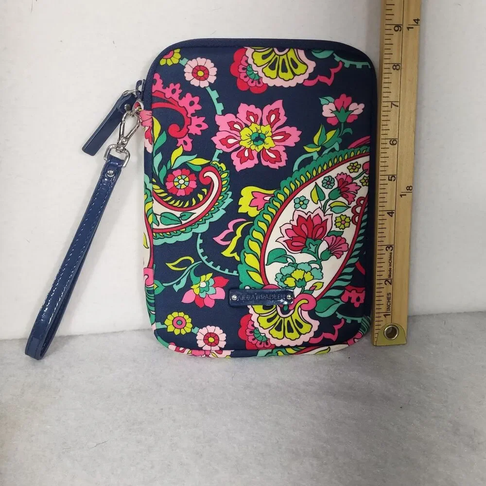 Vera Bradley Petal Paisley Soft Tablet Case With Removable Strap